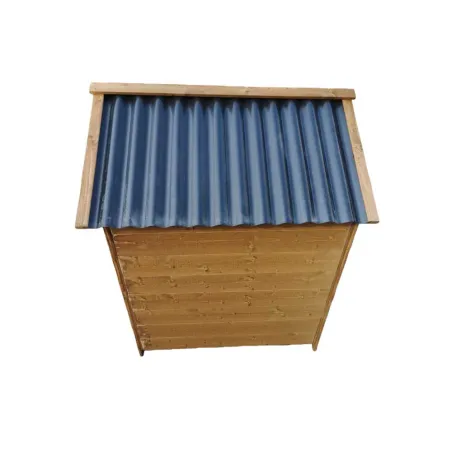 Niche chien en bois toit type chalet taille S 71 x 77 x 76 cm