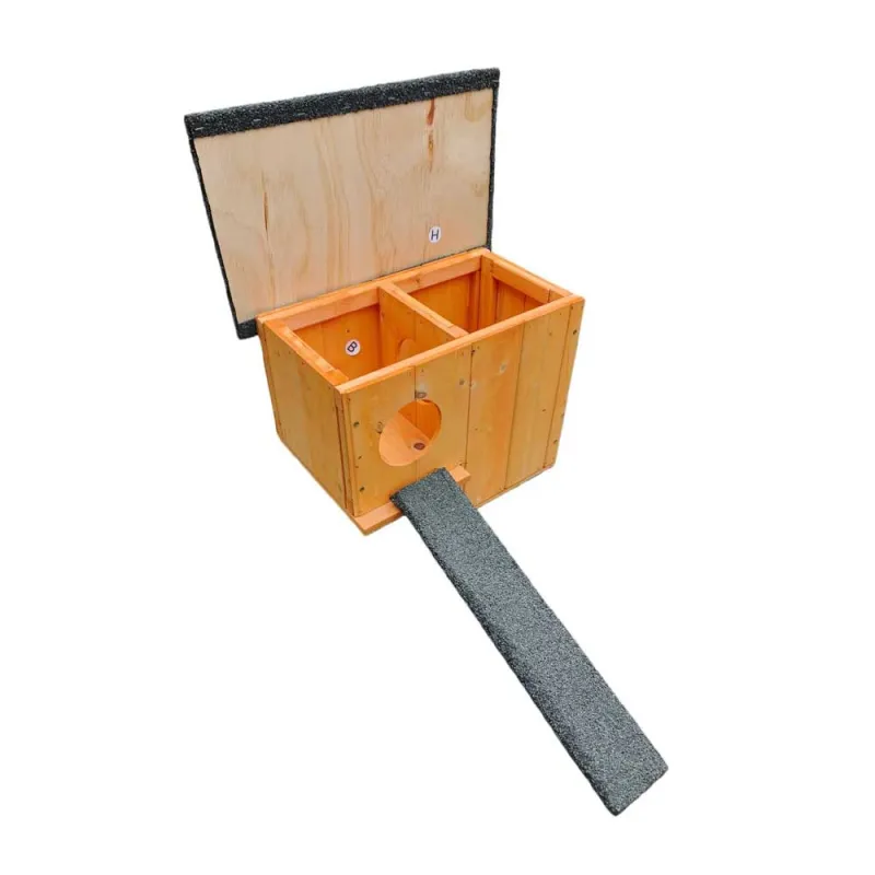 Nichoir chicane en bois