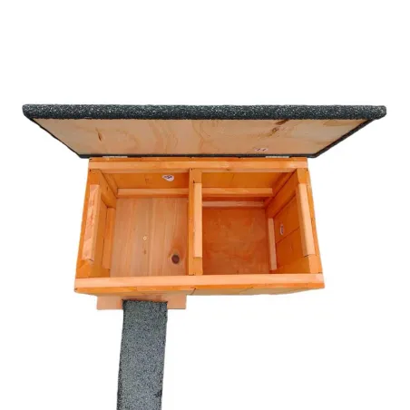 Nichoir chicane en bois