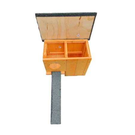 Nichoir chicane en bois