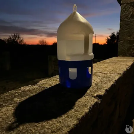 Abreuvoir pigeons siphoïde à poignée 5 L