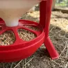 Mangeoire anti-gaspillage sur pieds 40L Gaun – Grande capacité