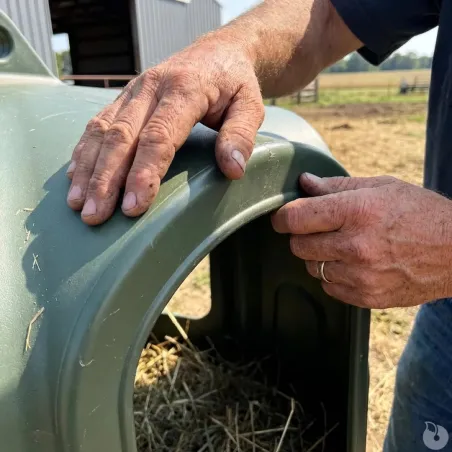 Cloche à foin Kerbl 5 ouvertures diamètre 160 cm