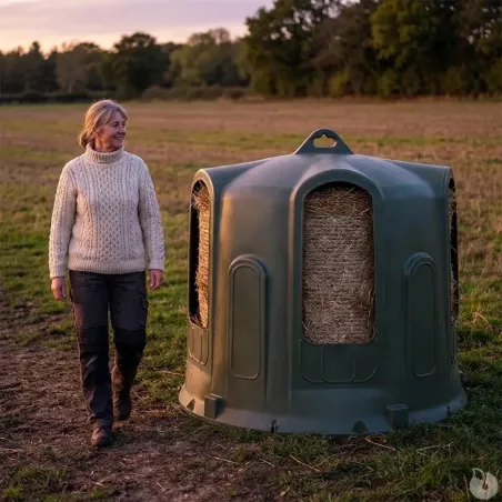 Cloche à foin Kerbl 5 ouvertures diamètre 160 cm