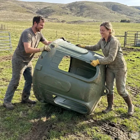 Cloche à foin Kerbl 5 ouvertures diamètre 160 cm