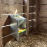 Mangeoire trémie galva 2,5 kg ProFeeder anti-gaspillage
