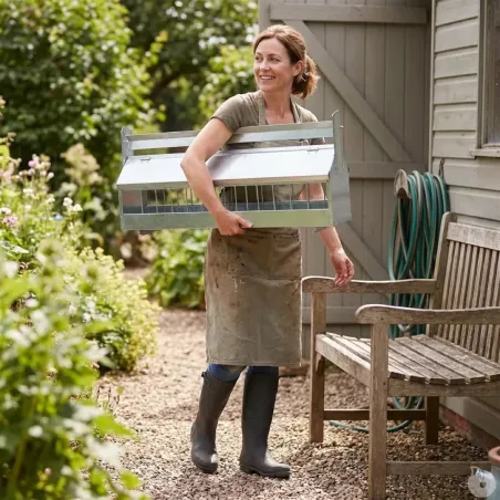 Mangeoire à rouleau pour pigeon 1m