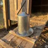 Abreuvoir poules GAUN 4 L – Double paroi galvanisée