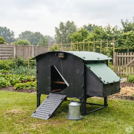 Poulailler sur pieds en plastique recyclé 8 à 15 poules