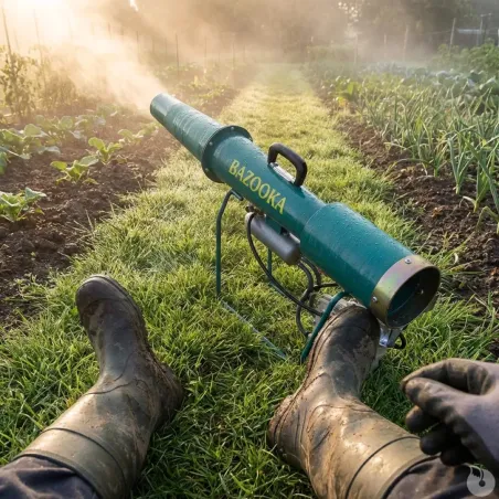 Canon à gaz Bazooka DBS-MC 125dB piézoélectrique 4ha propane