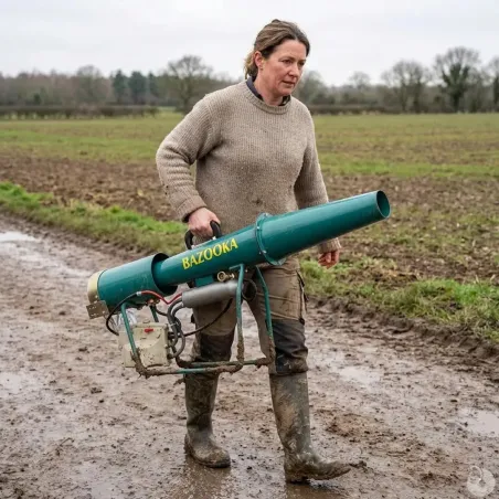 Canon à gaz Bazooka DBS-MC 125dB piézoélectrique 4ha propane