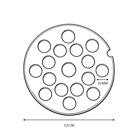 Grilles pour hachoir 450 Watts Reber®