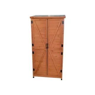 Abri de jardin bois Sambre 2 portes 85 x 52 x 174 cm