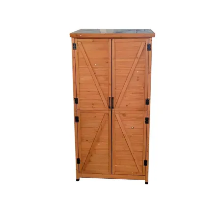 Abri de jardin bois Sambre 2 portes 85 x 52 x 174 cm