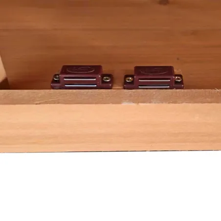 Abri de jardin bois Sambre 2 portes 85 x 52 x 174 cm