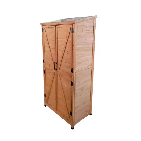 Abri de jardin bois Sambre 2 portes 85 x 52 x 174 cm