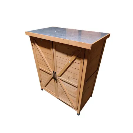 Abri de jardin bois Sambre 2 portes 80 x 45 x 93 cm