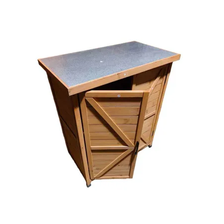 Abri de jardin bois Sambre 2 portes 80 x 45 x 93 cm