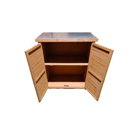 Abri de jardin bois Sambre 2 portes 80 x 45 x 93 cm
