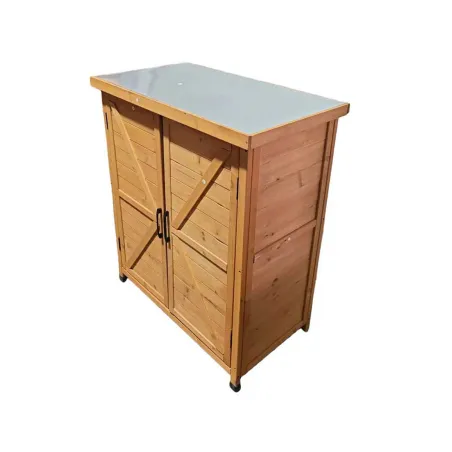 Abri de jardin bois Sambre 2 portes 80 x 45 x 93 cm