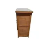 Abri de jardin bois Sambre 2 portes 80 x 45 x 93 cm