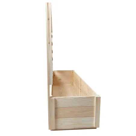 Carré potager ou jardinière rectangulaire avec treillis