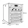 Couveuse automatique Couvitech PRO-272 - capacité 272 oeufs