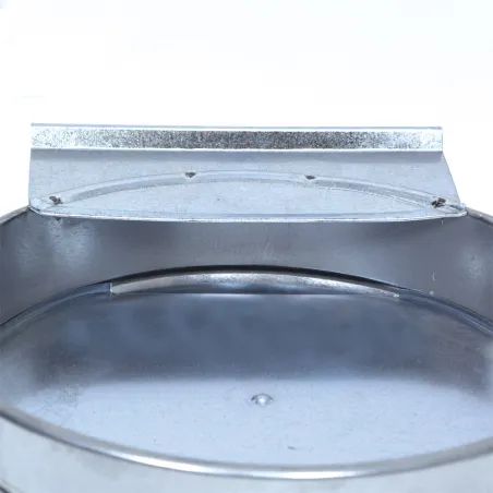 Abreuvoir poule seau métal 7,5L 