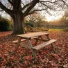 Table pique-nique en bois traité autoclave 160 cm