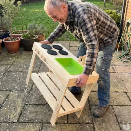 Cuisine en bois pour enfant