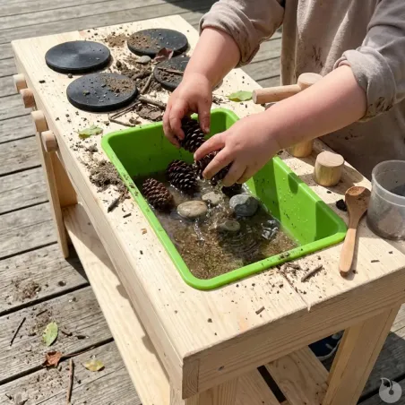 Cuisine en bois pour enfant