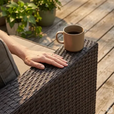 Canapé extérieur Keter California 2 places marron