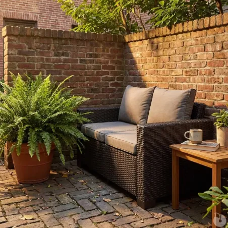 Canapé extérieur Keter California 2 places marron