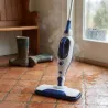 Balai vapeur 2-en-1 nettoyeur à vapeur 1300W