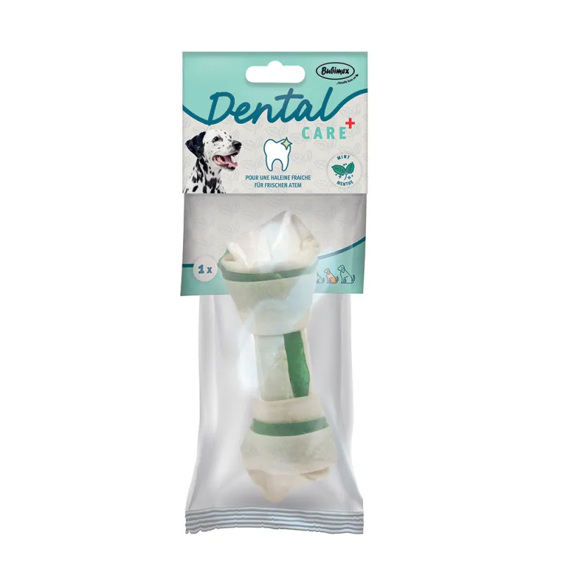 Os à mâcher noué à la menthe - 16 cm