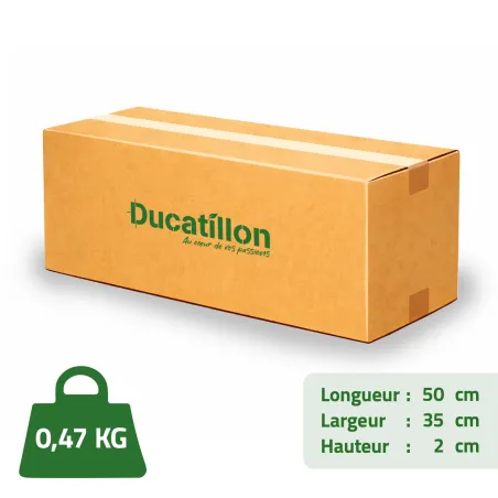 Cuissard léger anti-ronces polyester doublé coton kaki S à 2XL