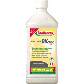 Insecticide Spécial Locaux d'Elevage DK choc 1L saniterpen