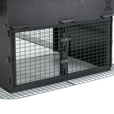 Enclos standard 2m pour poulailler surélevé 8 à 15 poules