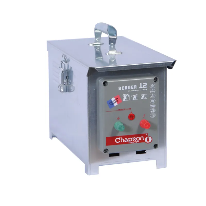Electrificateur clôture portable Berger 12 Chapron Leménager®