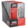 5 barquettes pour grillades bbq 34 x 23x 2,5 cm