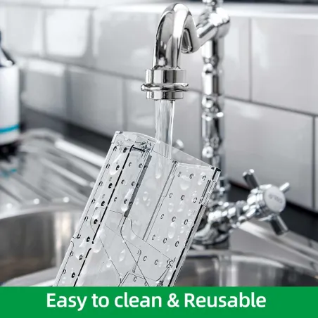 Lot de 2 cages à souris en plastique résistantes avec aération