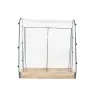 Carré potager spécial tomate bois + housse PCV 115 x 30 x 120 cm