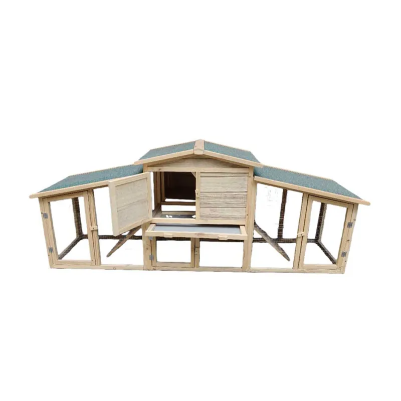 Poulailler Villa Cocotte en Pin Traité - Jusqu'à 4 Poules