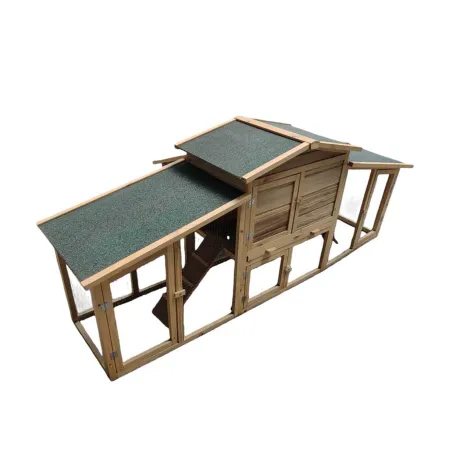 Poulailler Villa Cocotte en Pin Traité - Jusqu'à 4 Poules