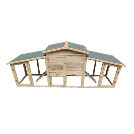 Poulailler Villa Cocotte en Pin Traité - Jusqu'à 4 Poules