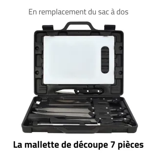 Mallette découpe 7 pièces