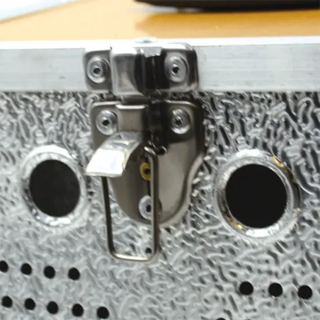 Panier aluminium 2 loges 24 x 21 x 28cm