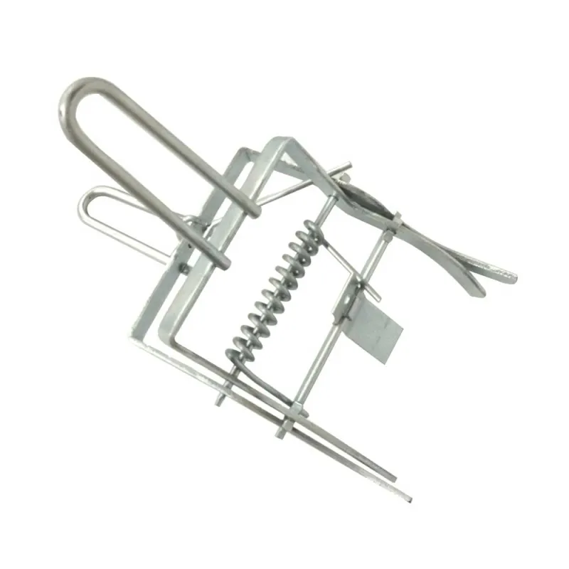 Piège à taupes en métal robuste - 21x11x11cm