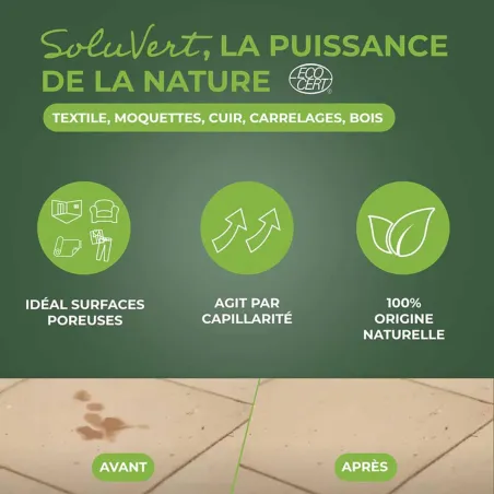 Terre de Sommières Naturelle 200g - Détachant Multi-Supports Éco-Certifié