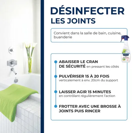 Anti-moisissures Starwax pour joints de salle de bain - 500ml